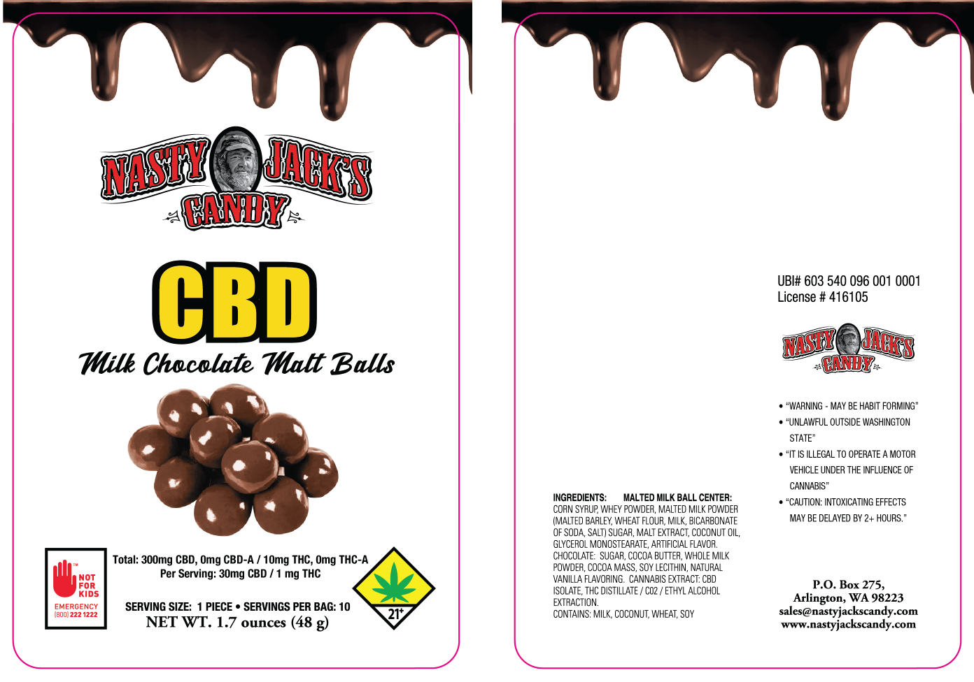 Malt Balls CBD