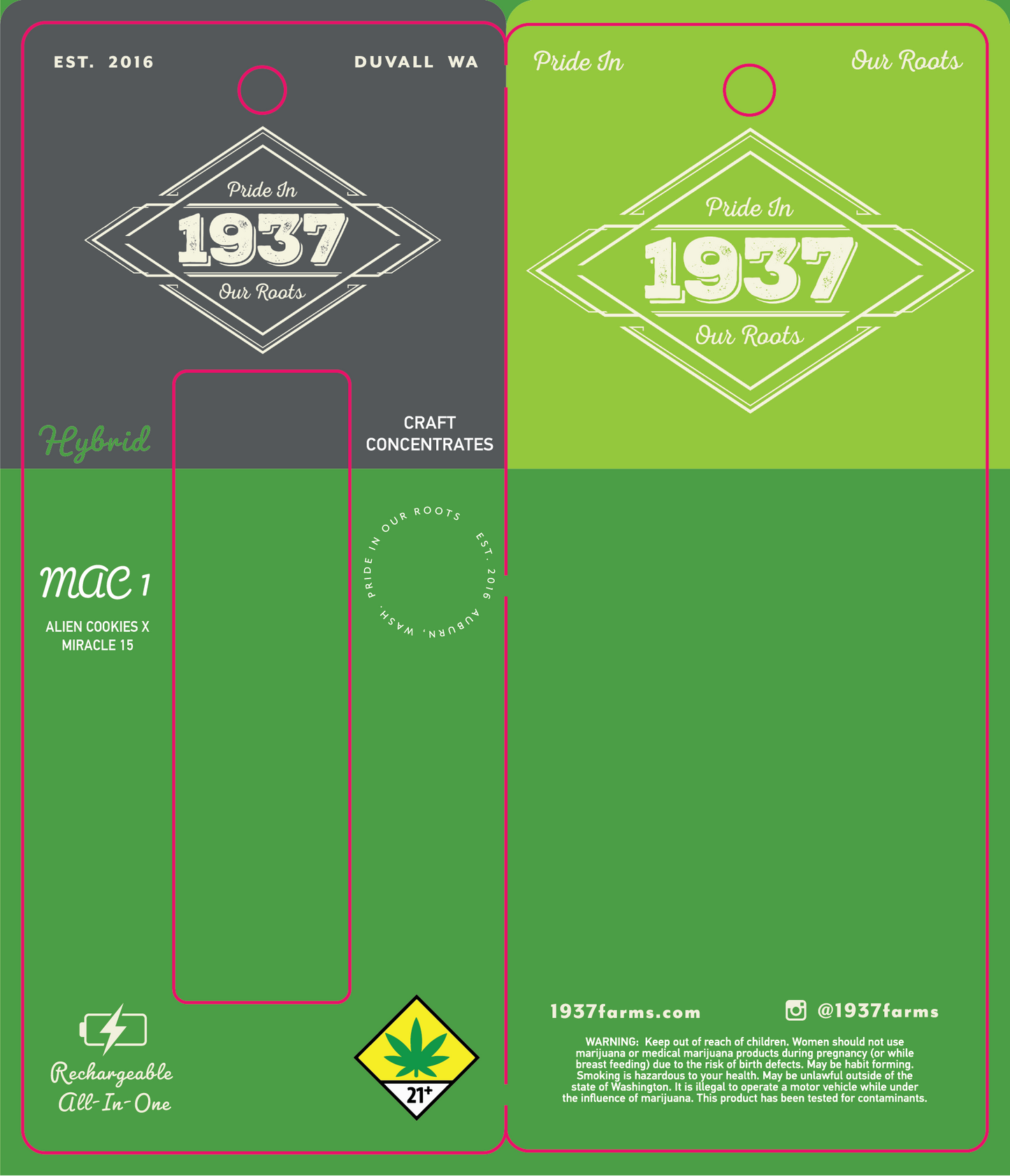1937 Farms Rosin Disposable