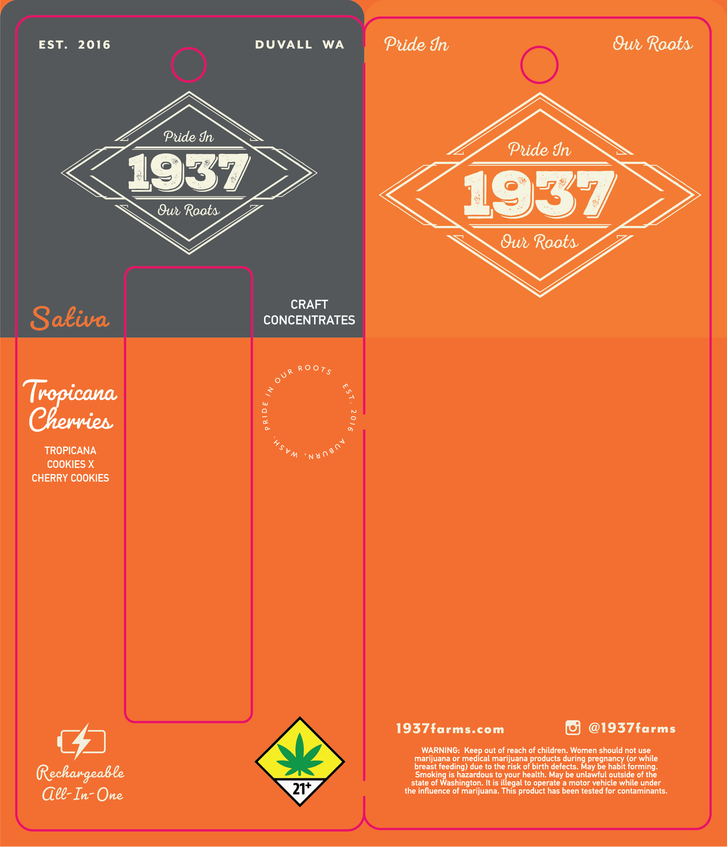 1937 Farms Rosin Disposable