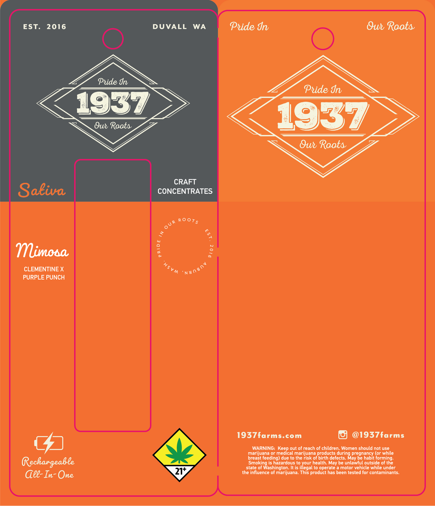 1937 Farms Rosin Disposable