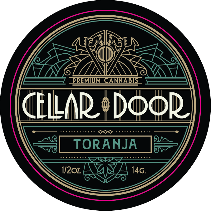 Cellar Door Lid Label 14g