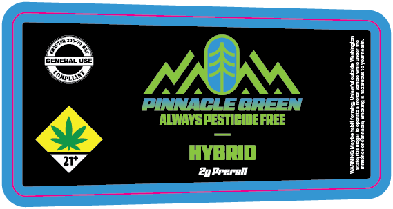Pinnacle Green 2g Preroll