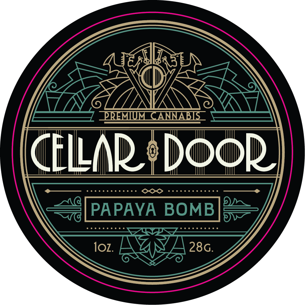 Cellar Door Lid Label 28g