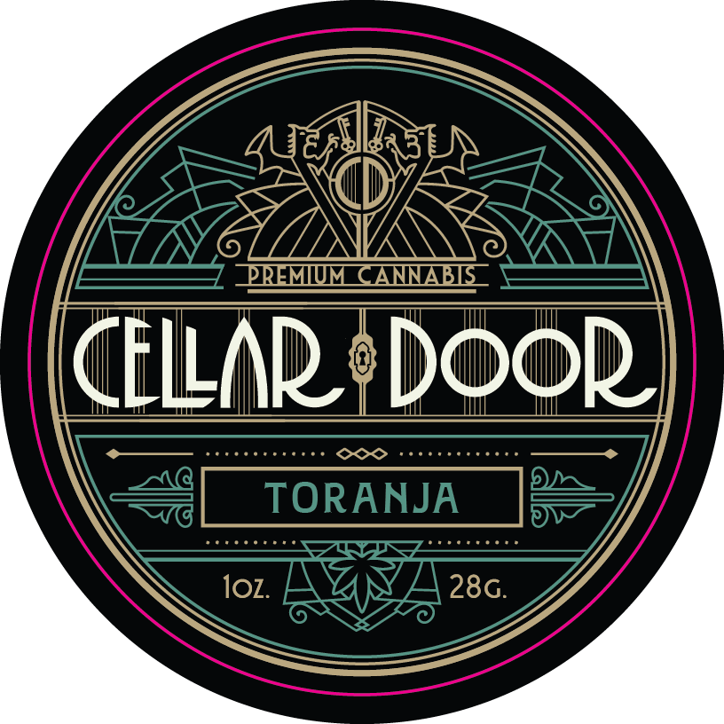Cellar Door Lid Label 28g