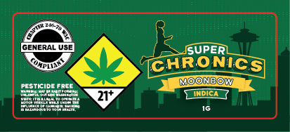 Super Chronics Jar Label 1g