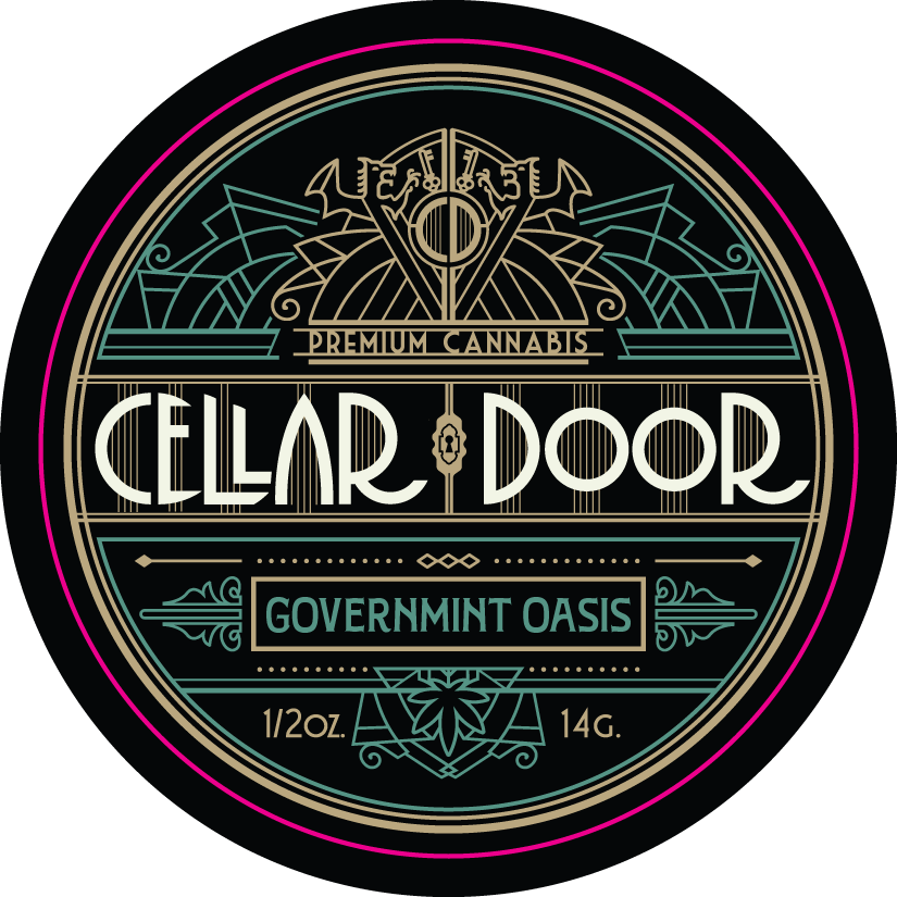 Cellar Door Lid Label 14g