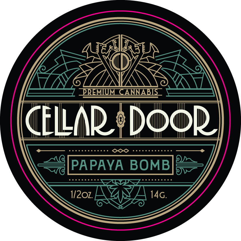 Cellar Door Lid Label 14g