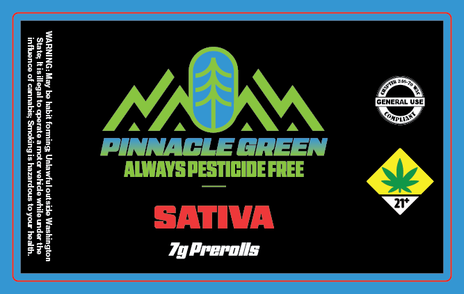 Pinnacle Green Prerolls 7g