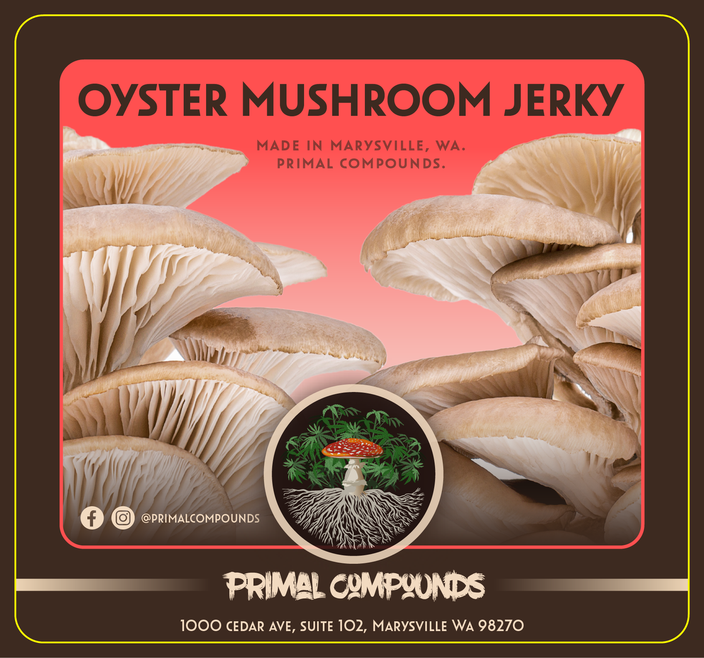Primal Compounds Mushroom Jerky