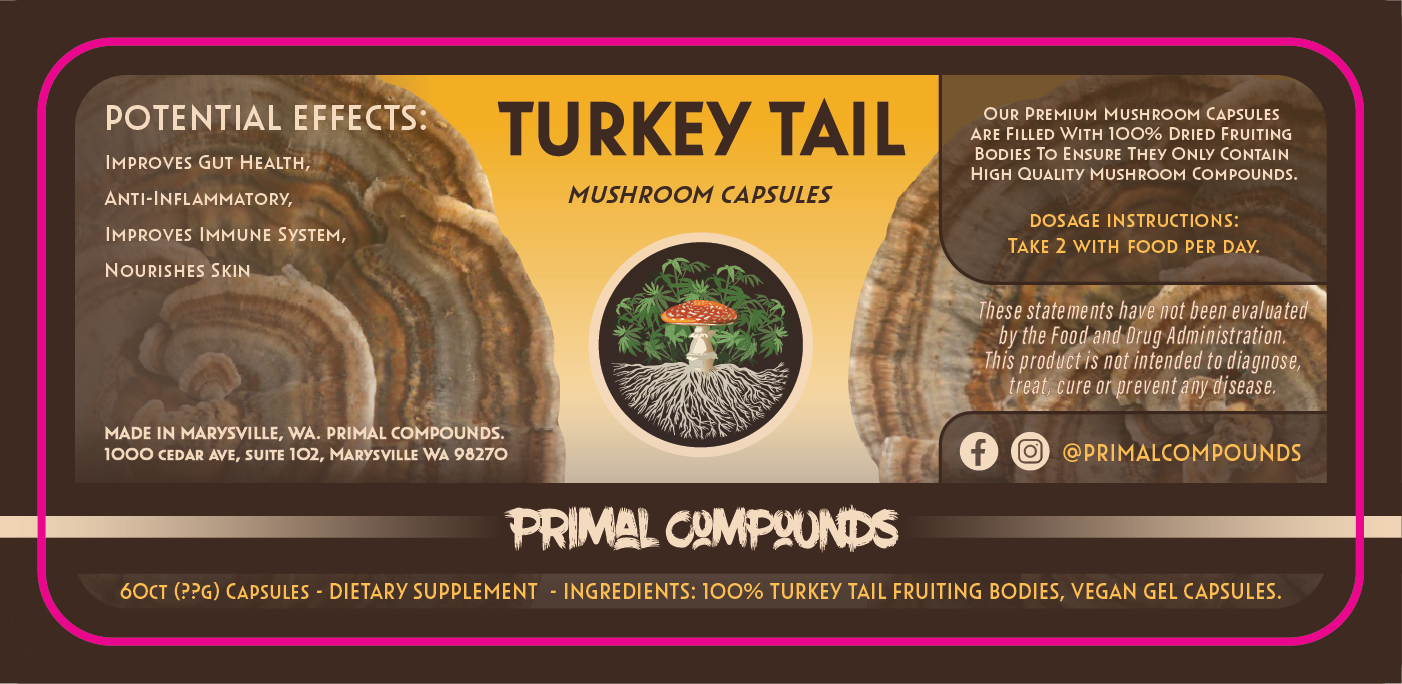 Primal Compounds 60ct Capsules