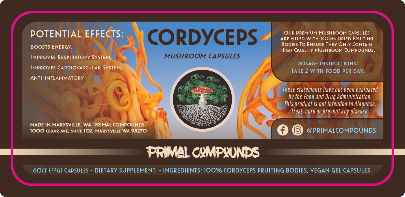 Primal Compounds 60ct Capsules