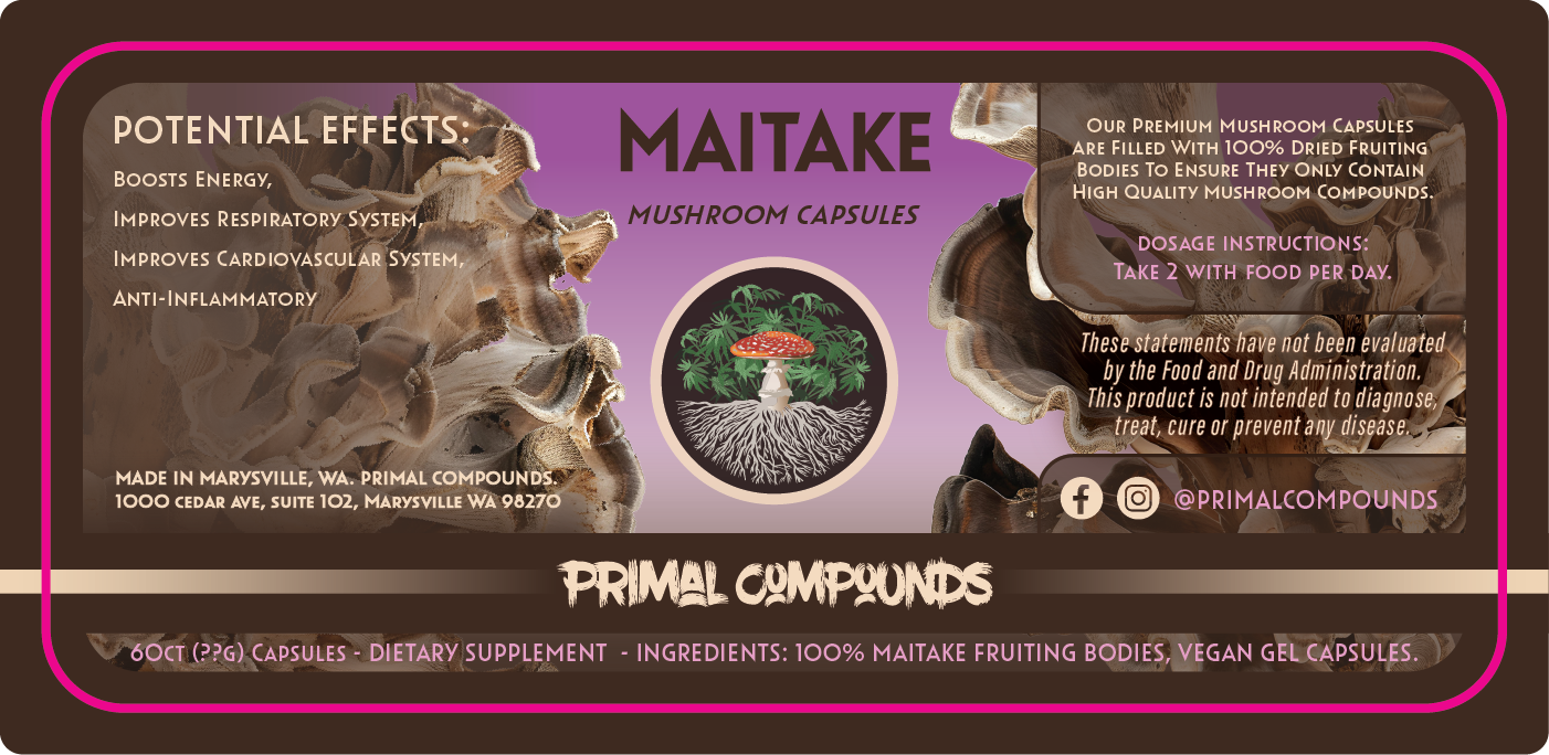 Primal Compounds 60ct Capsules