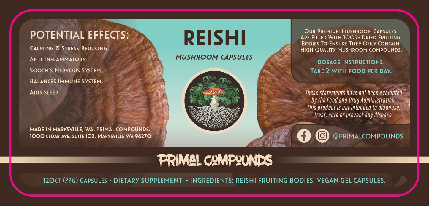 Primal Compounds 120ct Capsules