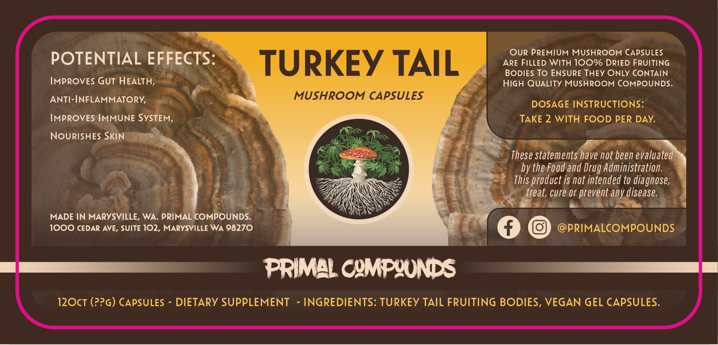 Primal Compounds 120ct Capsules