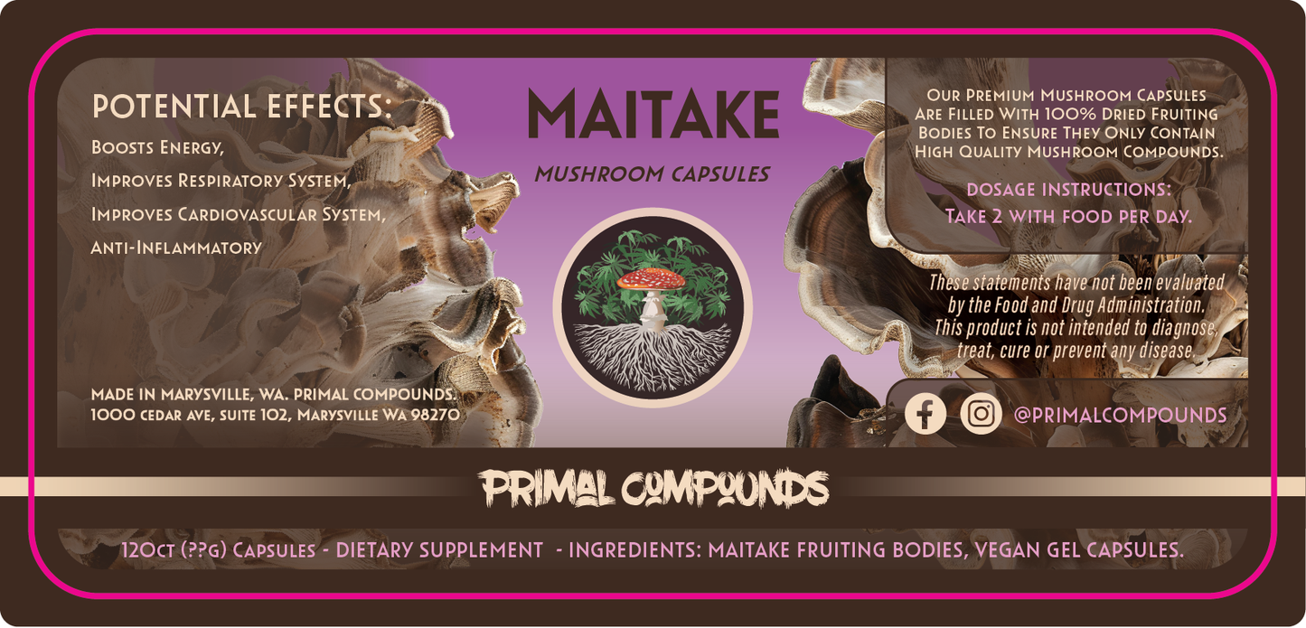 Primal Compounds 120ct Capsules