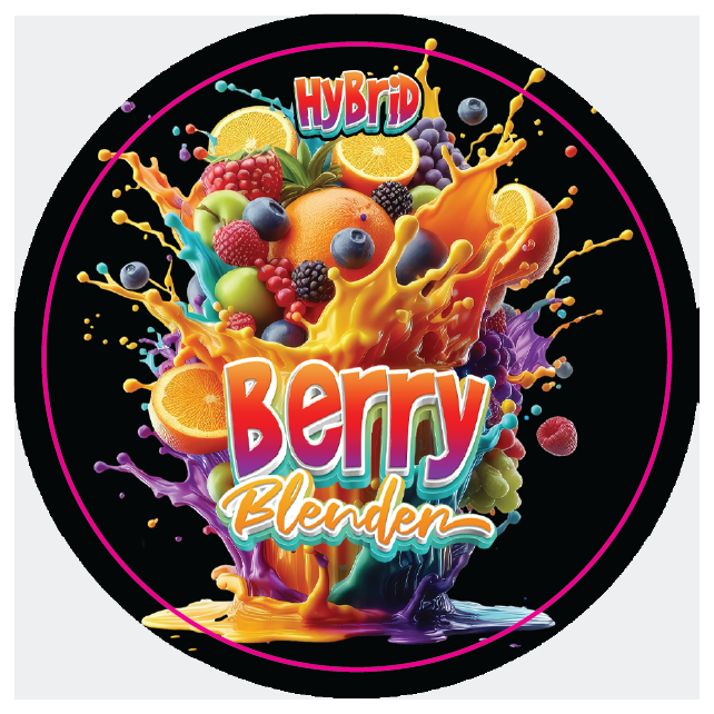 Top Shelf 1.875" Round Strain Stickers