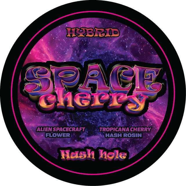 Top Shelf Hash Hole 1.875" Round Stickers