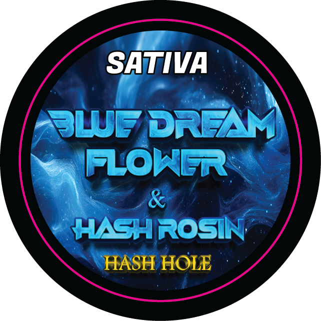Top Shelf Hash Hole 1.875" Round Stickers
