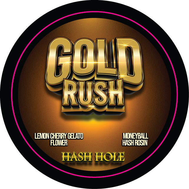Top Shelf Hash Hole 1.875" Round Stickers