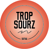 Top Shelf Small Strain Stickers 0.875in
