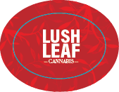 Lush Leaf Cannabis Large Logo Sticker
