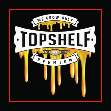 Top Shelf E-Joint Square Logo Label