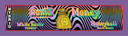 Top Shelf Hash Hole Joint Tube Strain Stickers