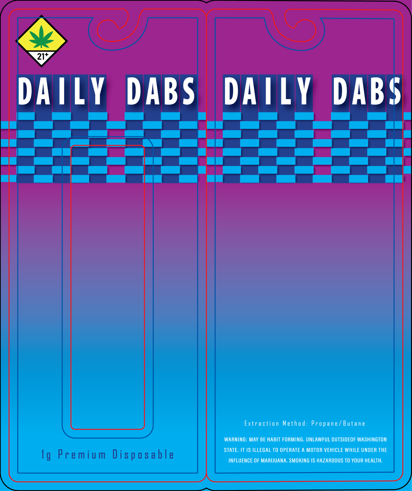 Daily Dabs Rex Disposable