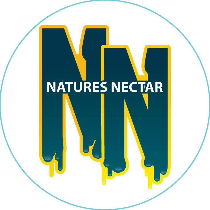 Nature's Nectar Round Logo Label