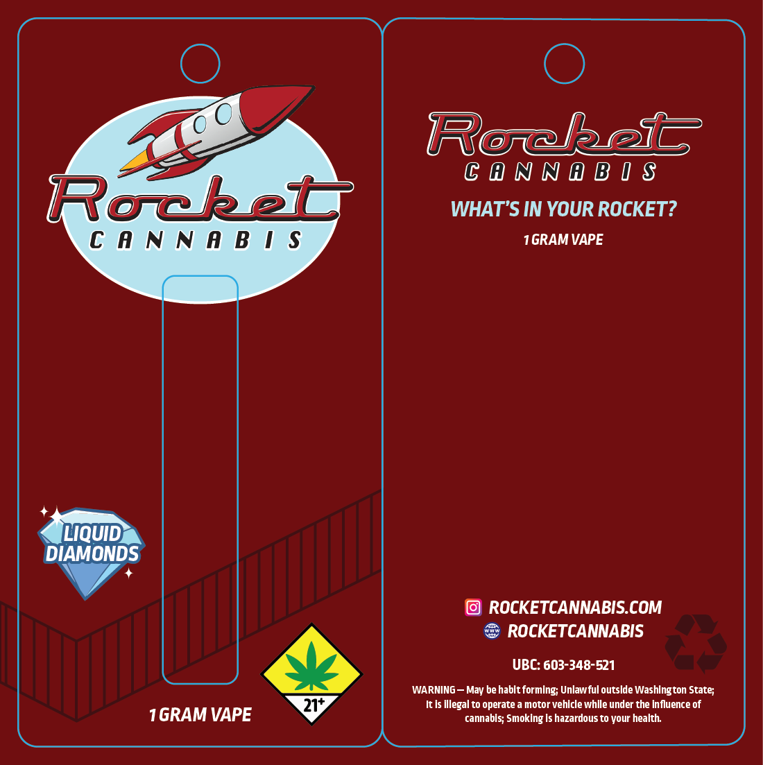 Rocket Cannabis Vape