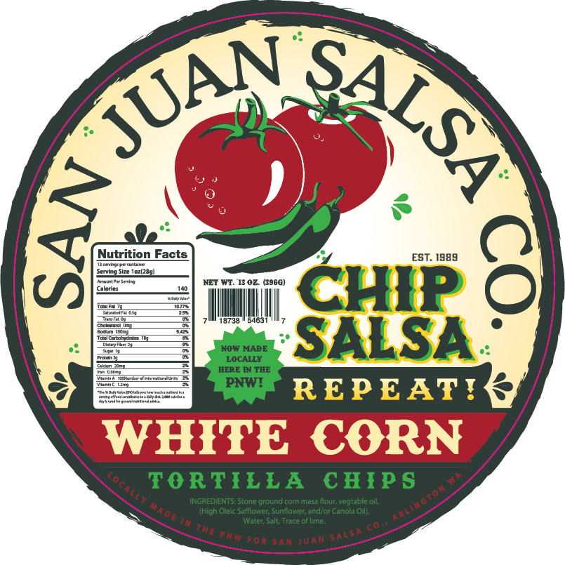 San Juan Salsa Label