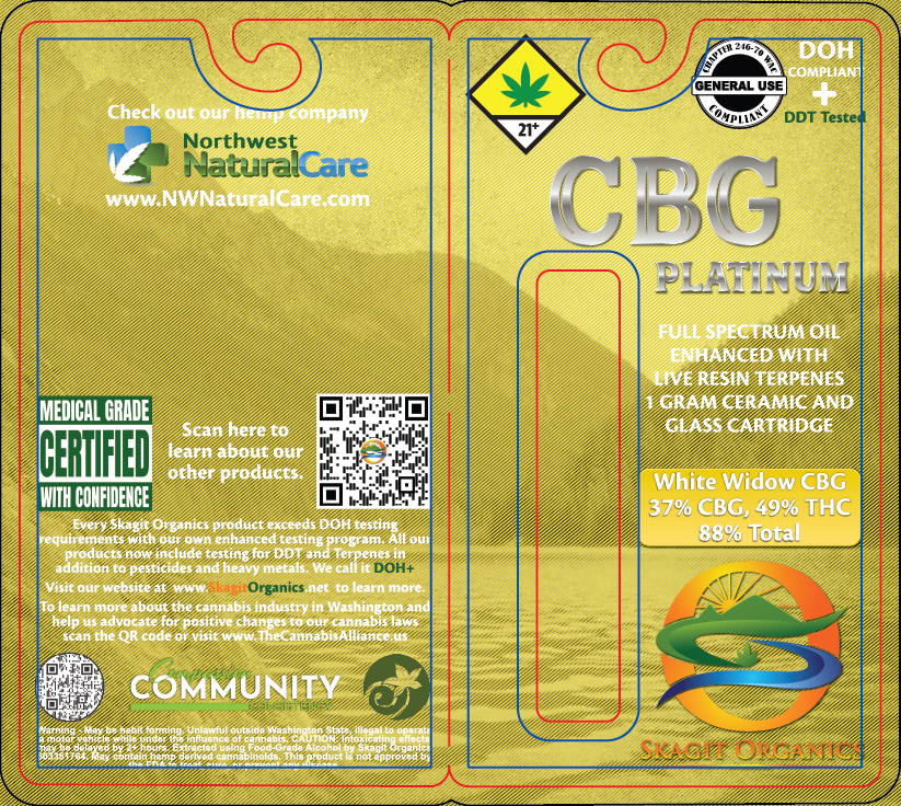 Skagit Organics CBG Vape