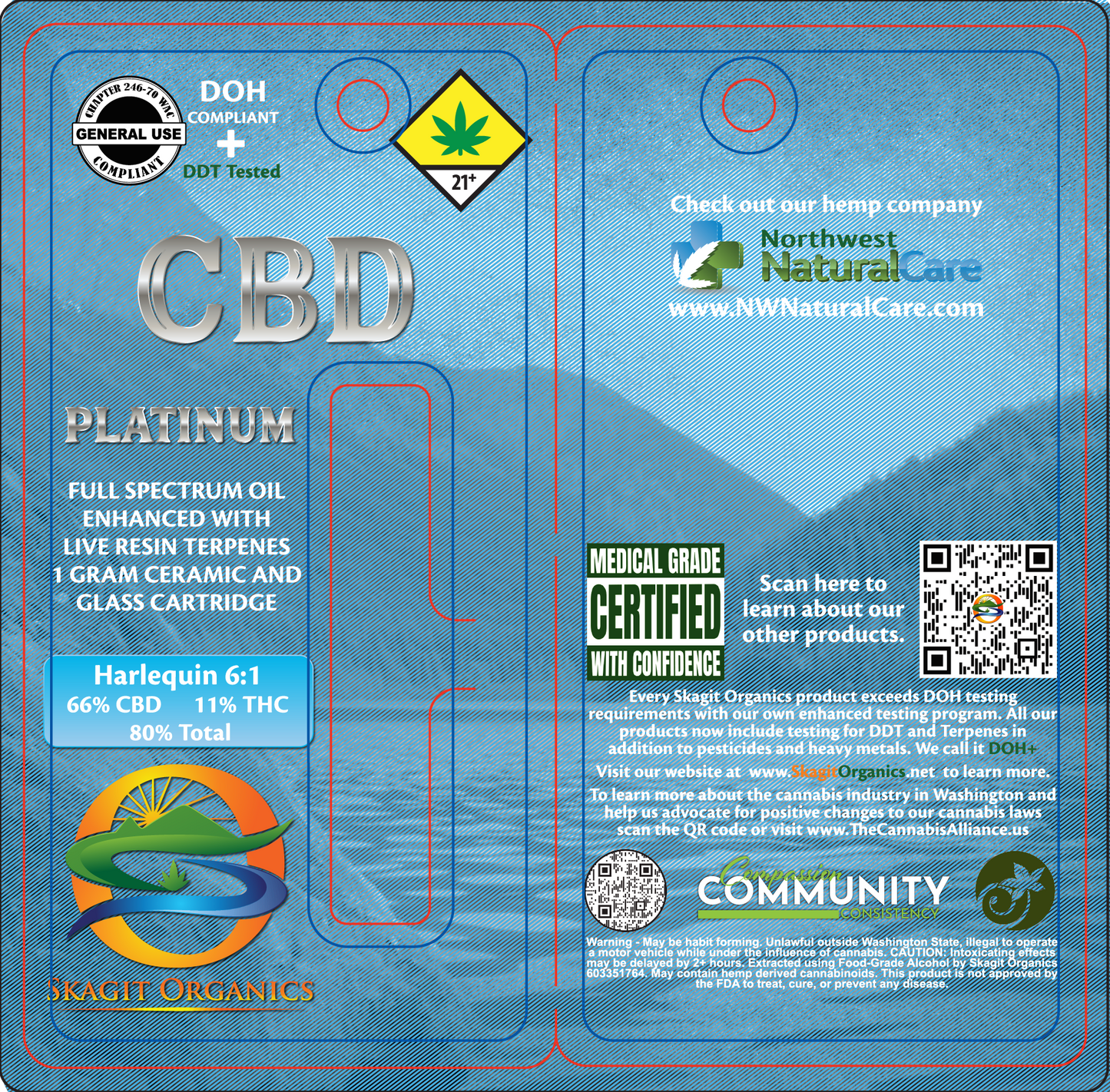 Skagit Organics CBD Vape