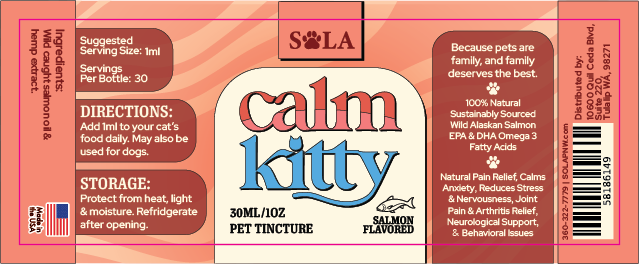 Tincture Label