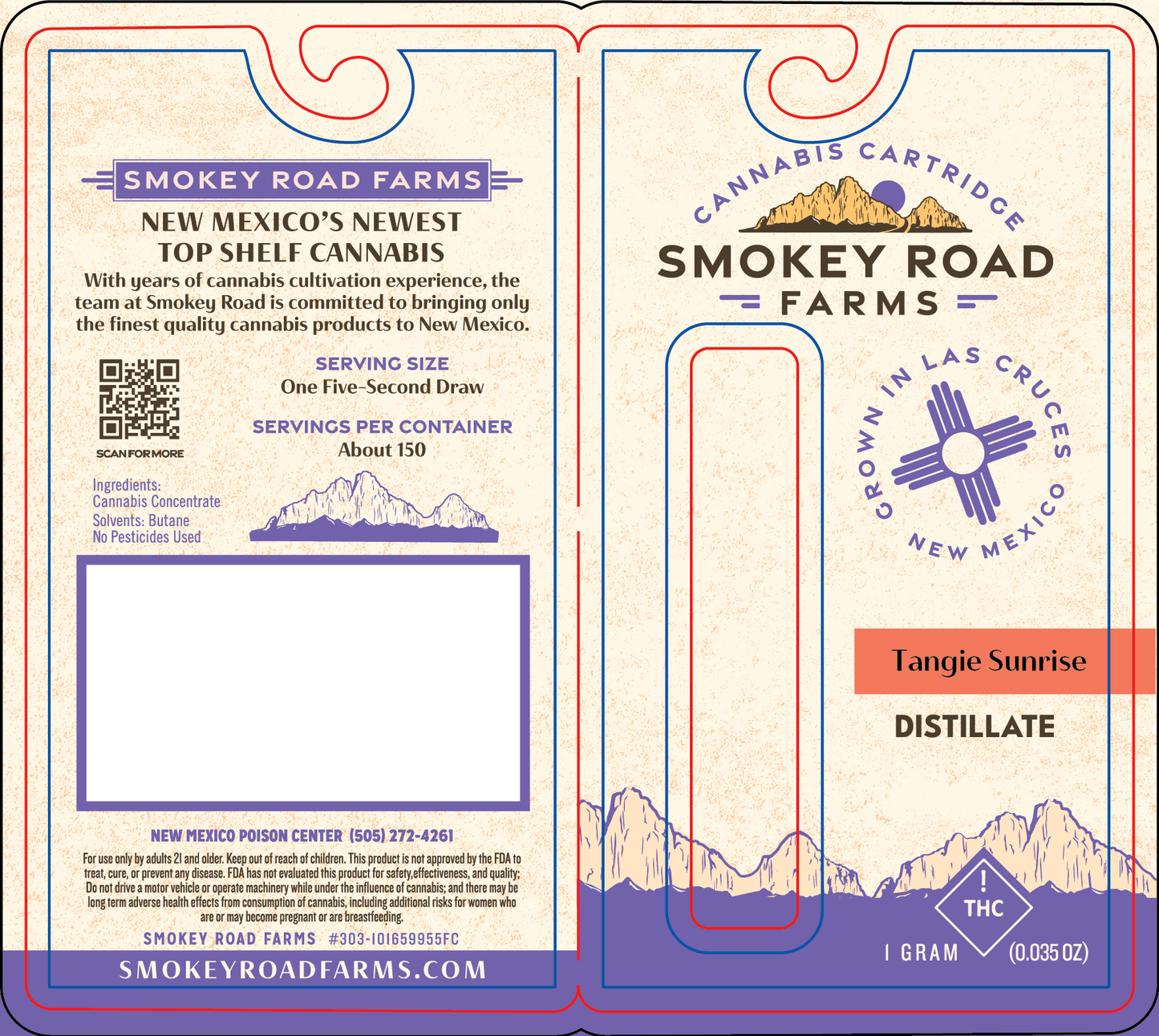 Smokey Road Farms Distillate Vape (NM)