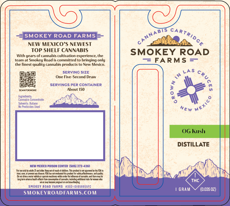 Smokey Road Farms Distillate Vape (NM)