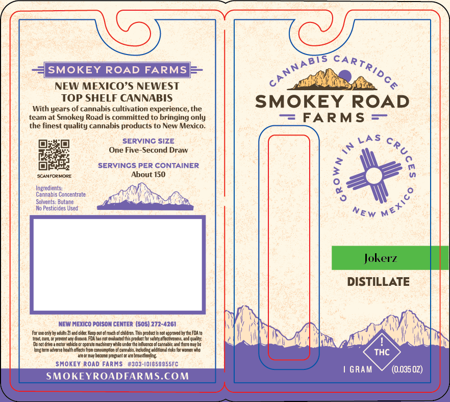 Smokey Road Farms Distillate Vape (NM)
