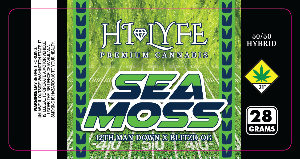 Hi-Lyfe 28G Jar Labels - 2x4"