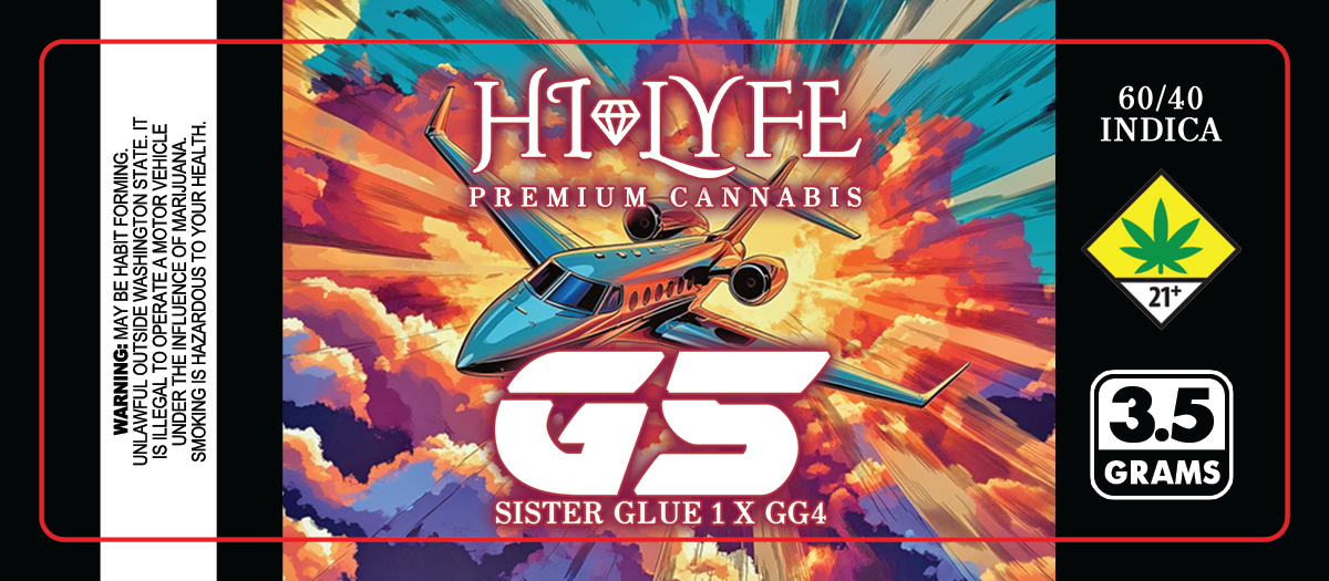 Hi-Lyfe 3.5G Jar Labels - 3.75x1.5"