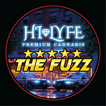 Hi-Lyfe 3.5G Round Lid Labels - 2"