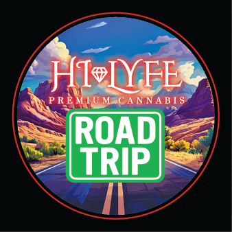 Hi-Lyfe 3.5G Round Lid Labels - 2"
