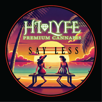 Hi-Lyfe 3.5G Round Lid Labels - 2"