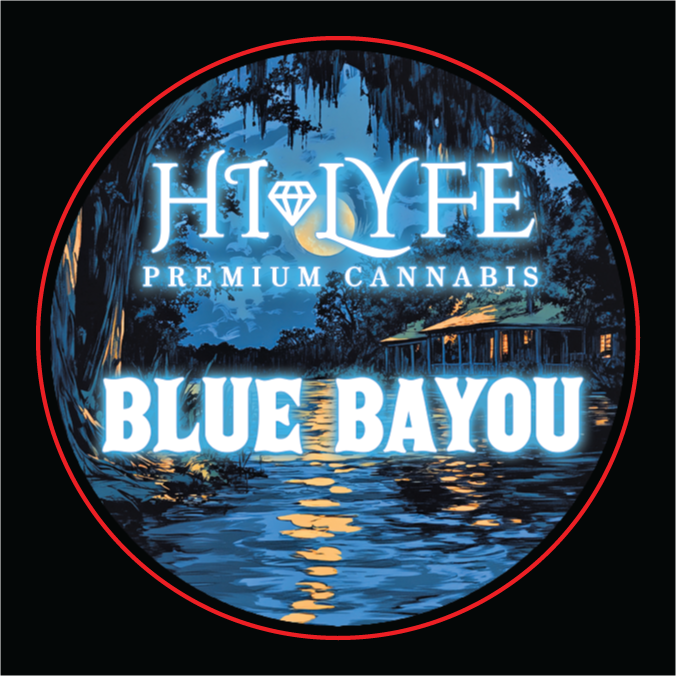 Hi-Lyfe 3.5G Round Lid Labels - 2"