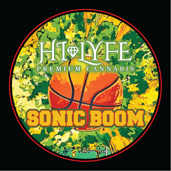 Hi-Lyfe 3.5G Round Lid Labels - 2"