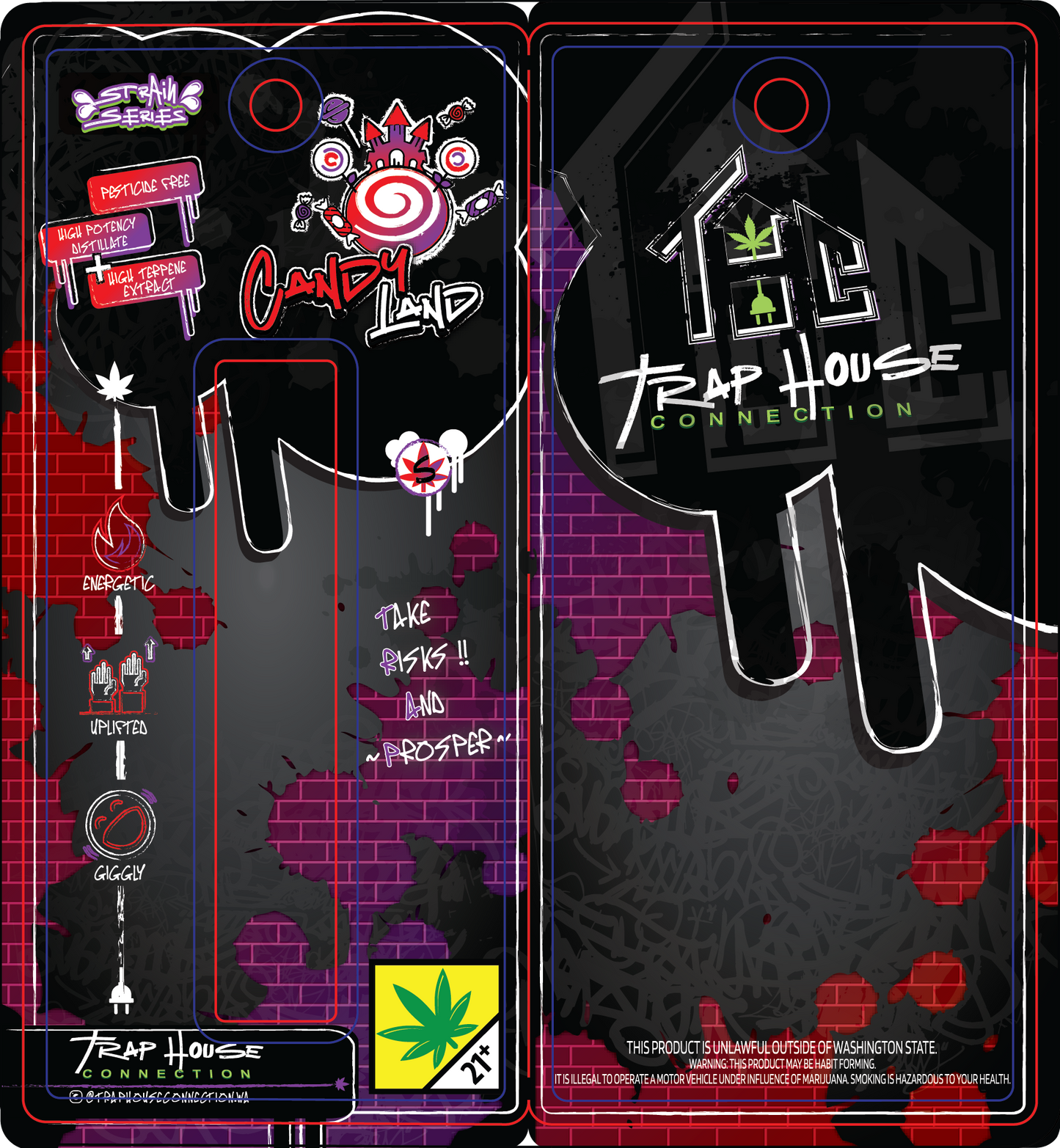 THC Leefy Disposable Strain Series