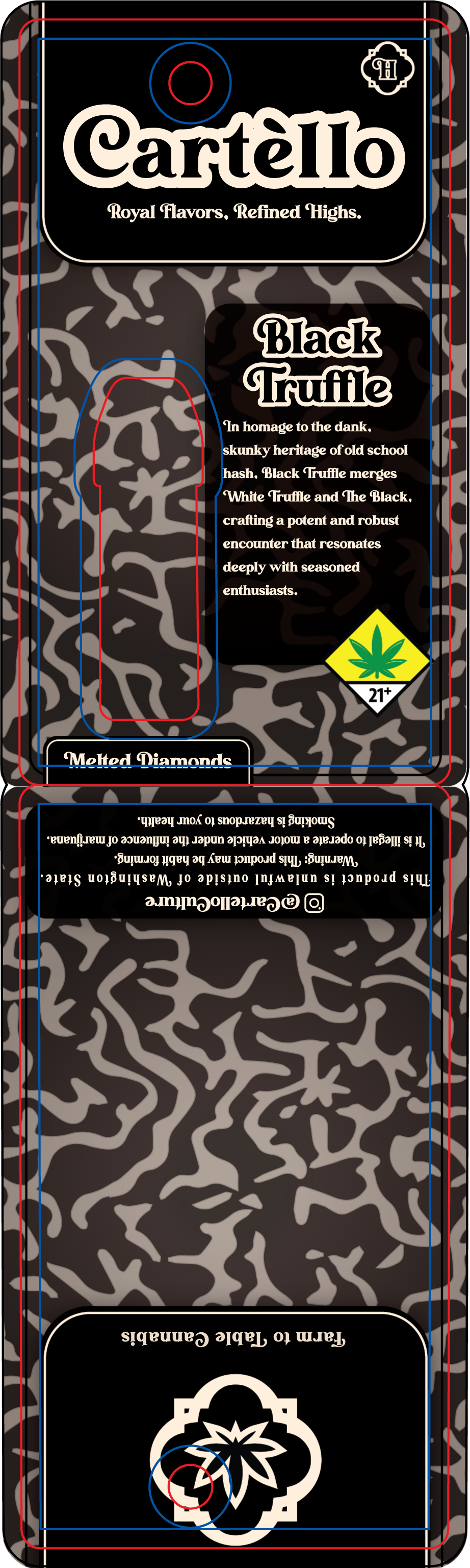Cartello Vibe Melted Diamonds