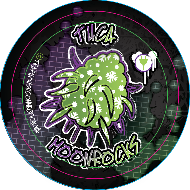 THC Moon Rocks Jar Lid 3.5G