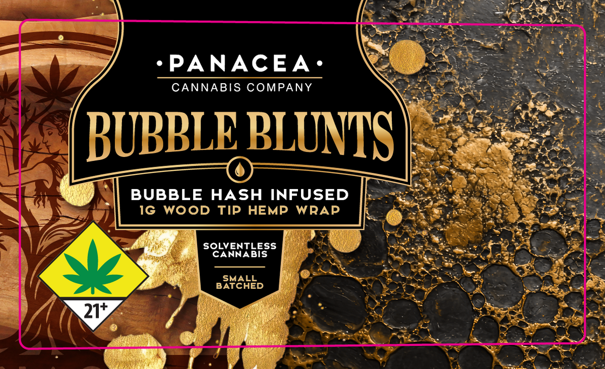 Panacea Bubble Hash Infused Blunt