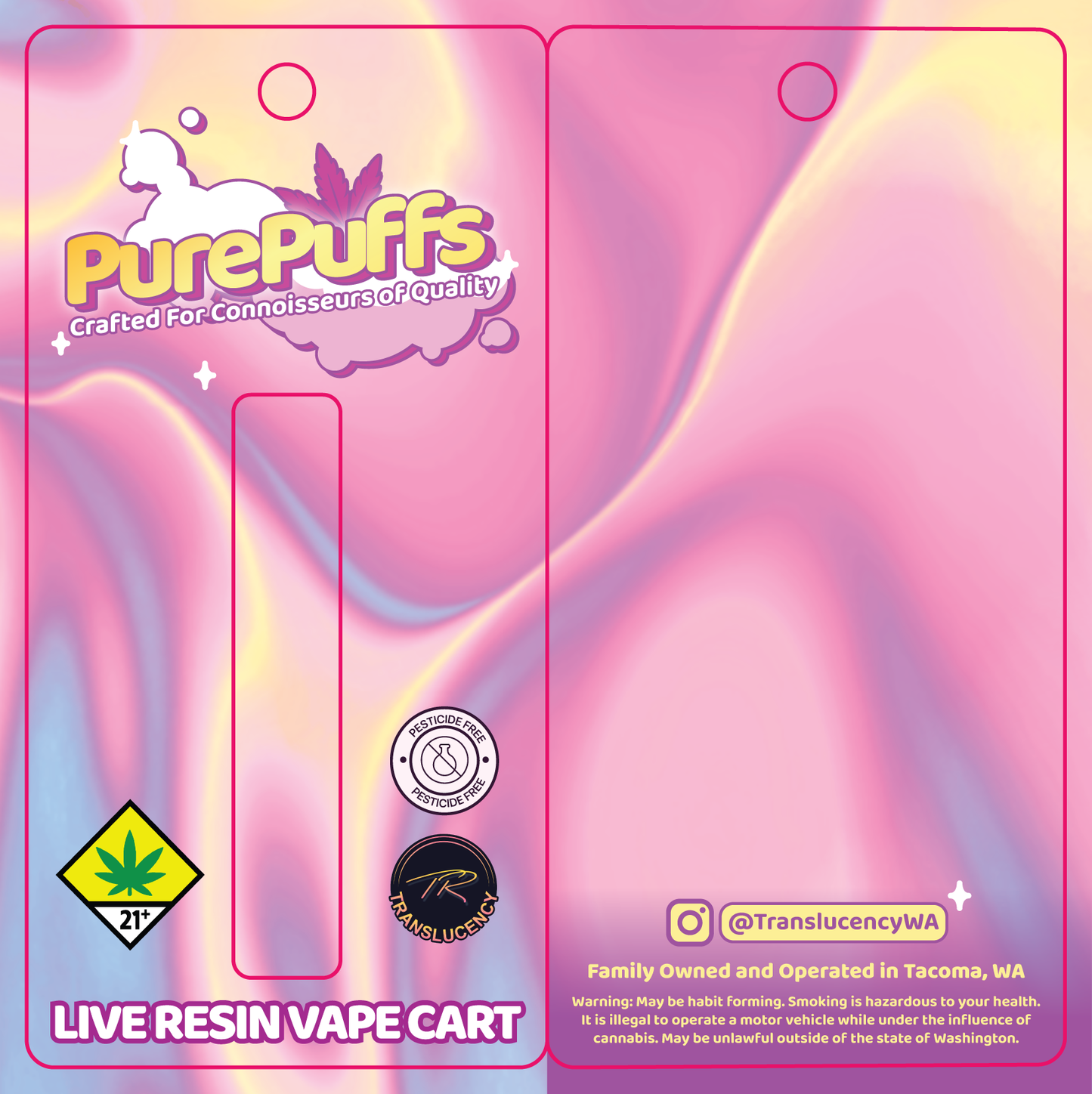 Pure Puffs Live Resin Vape