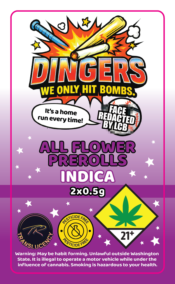 Dingers All Flower Prerolls
